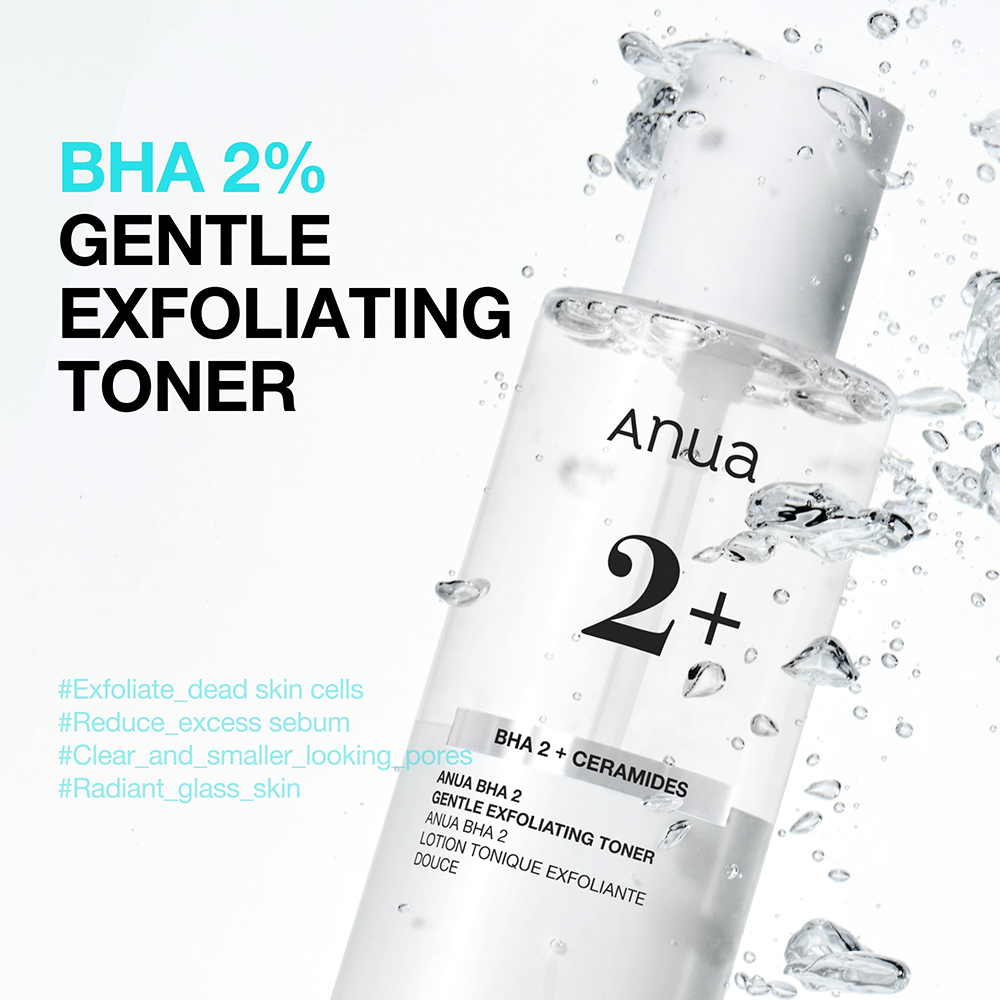 ANUA Toner Exfoliant BHA 2% - Exfoliere Delicata si Curatare Pori, 150 ml