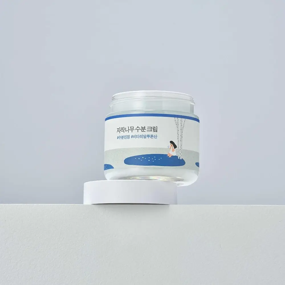 ROUND LAB Birch Juice Crema hidratanta pentru fata - calmanta si nutritiva cu seva de mesteacan pentru hidratare intensa, 80 ml