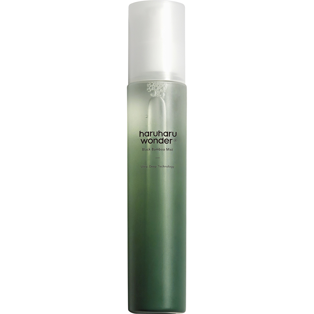 HARUHARU WONDER Black Bamboo Mist, 150 ml - Mist facial formulata cu extract de bambus fermentat si betaina, care contribuie la calmarea pielii si la metinerea echilibrului apa-ulei