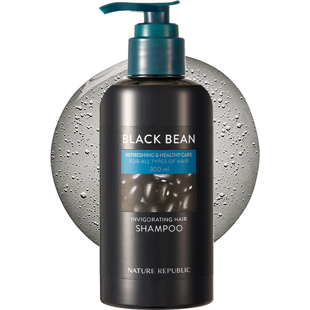 Black Bean Invigorating Hair Sampon revigorant cu extract de fasole neagra 300 ml