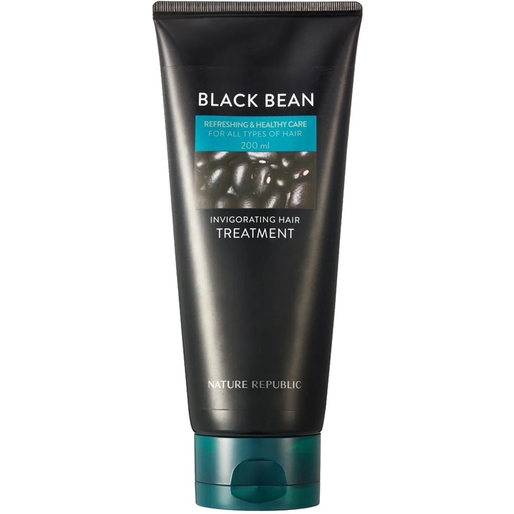 Nature Republic Black Bean Invigorating Hair Treatment – Mască Revigorantă pentru Păr, 200 ml