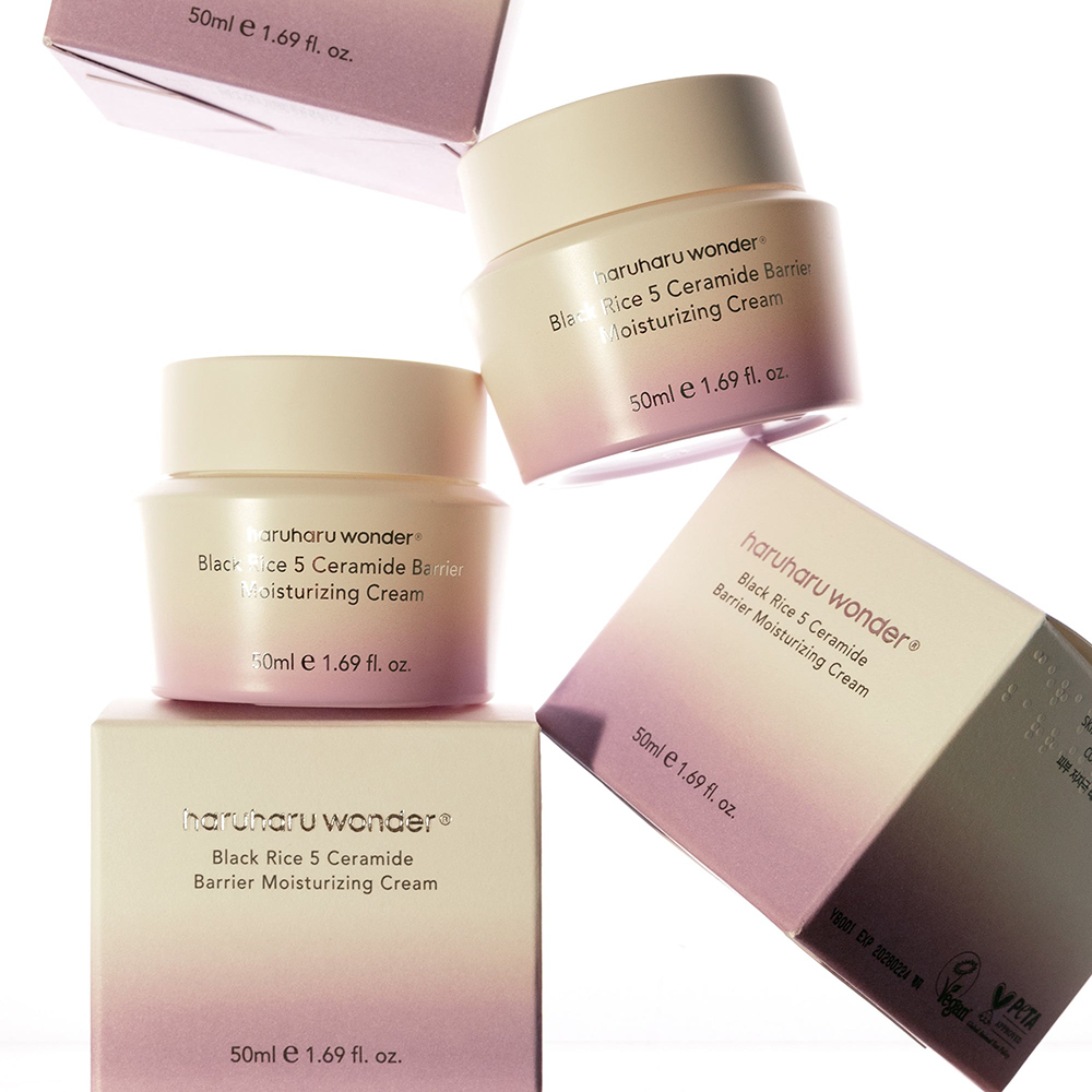 Black Rice 5 Ceramide Barrier Moisturizing Cream Crema de fata 50 ml