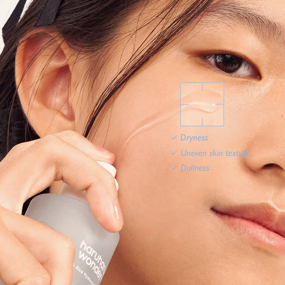 HARUHARU WONDER Black Rice Hyaluronic Essence Emulsie de fata - hidratare si protectie, 50 ml