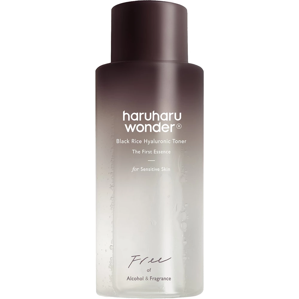 HARUHARU WONDER Black Rice Hyaluronic Toner Free of Alcohol and Fragrance toner de fata - hidratare si calmare, 150 ml