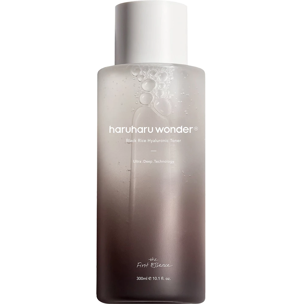 HARUHARU WONDER Black Rice Hyaluronic Toner Toner de fata - hidratare si elasticitate, 300 ml
