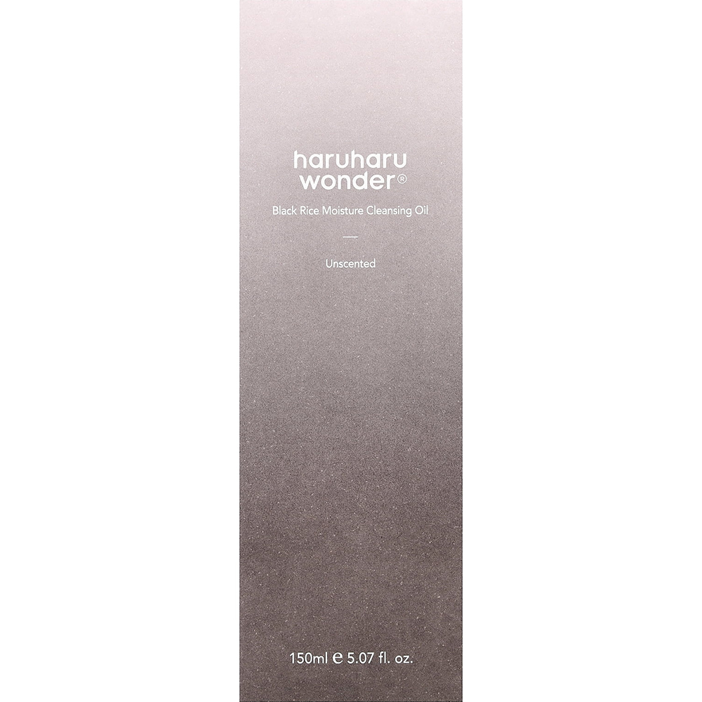 HARUHARU WONDER Black Rice Moisture Cleansing Oil Ulei de curatare - hidratare si protectie, 150 ml
