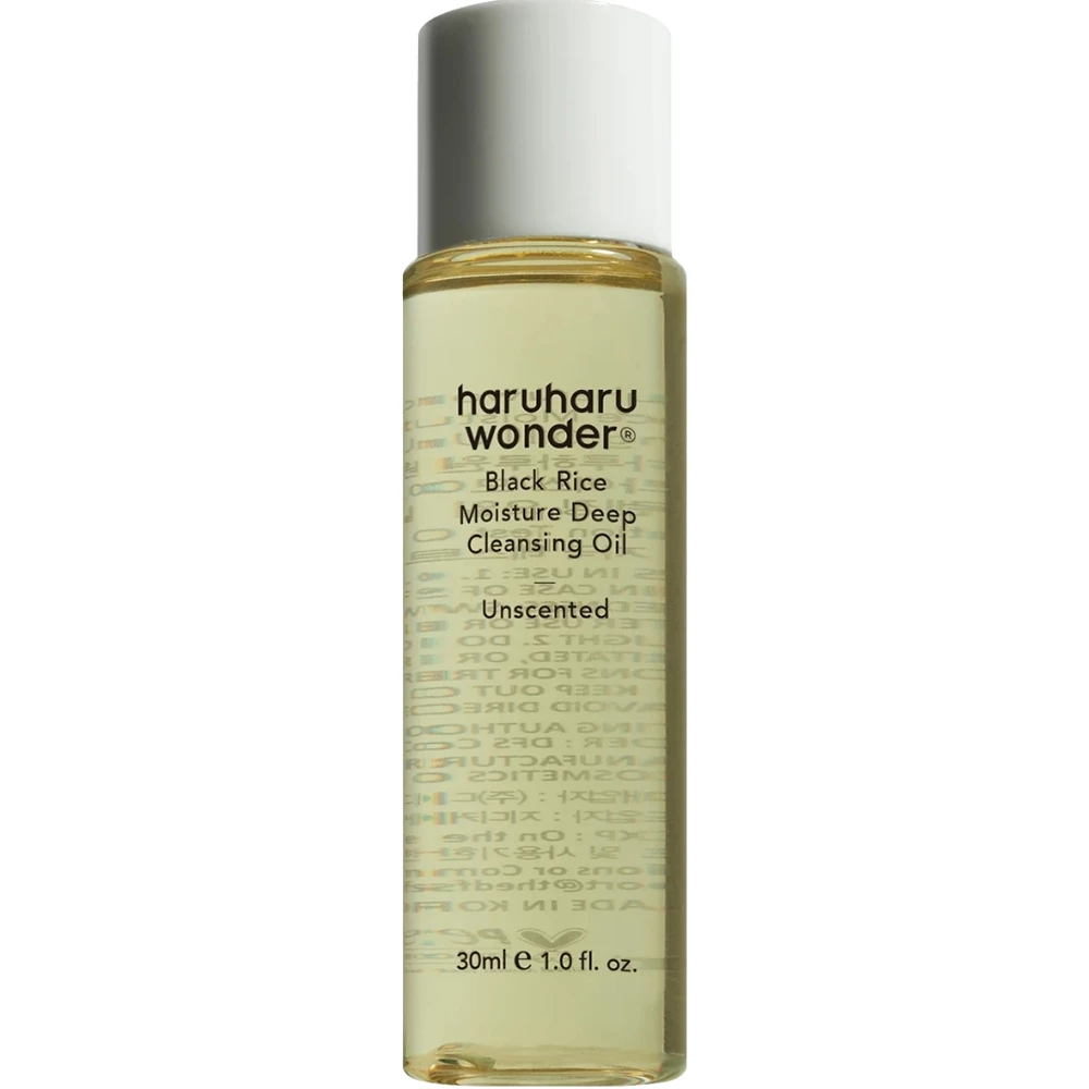 HARUHARU WONDER Black Rice Moisture Cleansing Oil ulei de curatare - hidratare si protectie, 30 ml