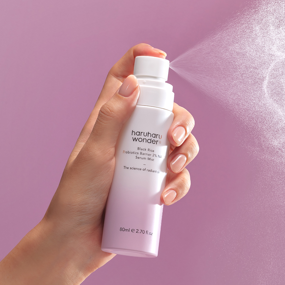 Black Rice Probiotics Barrier 2% NAD + Serum Mist Mist 80 ml