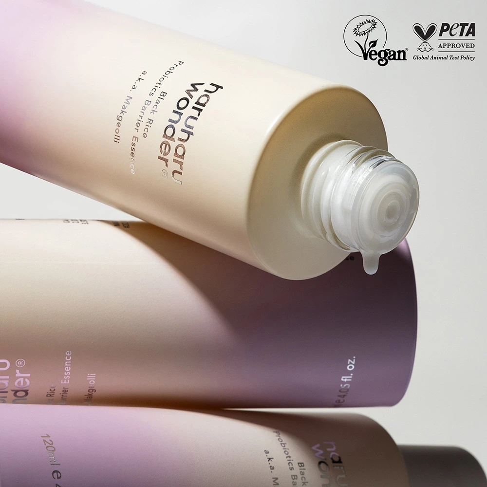 HARUHARU WONDER Black Rice Probiotics Barrier Essence esenta - protectie si elasticitate, 120 ml