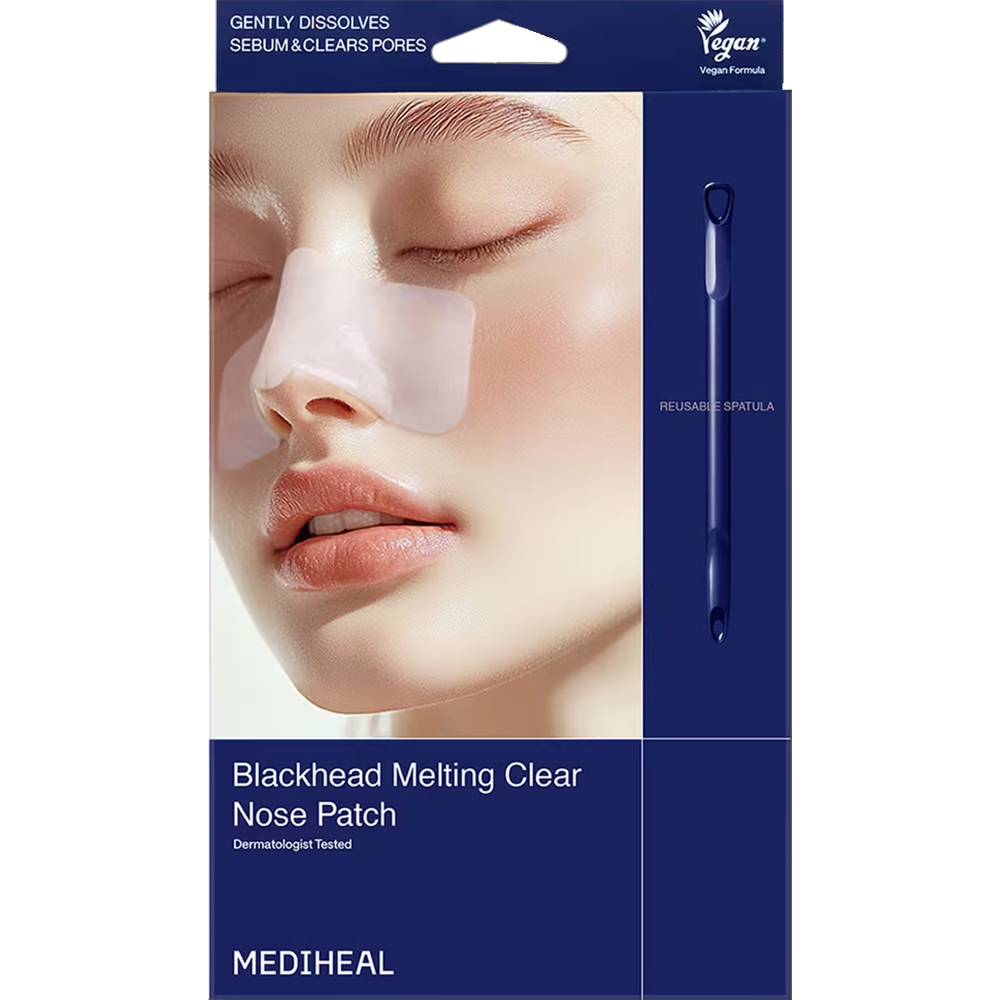 Blackhead Melting Clear Nose Patch Set in 3 pasi pentru curatarea porilor si indepartarea punctelor negre