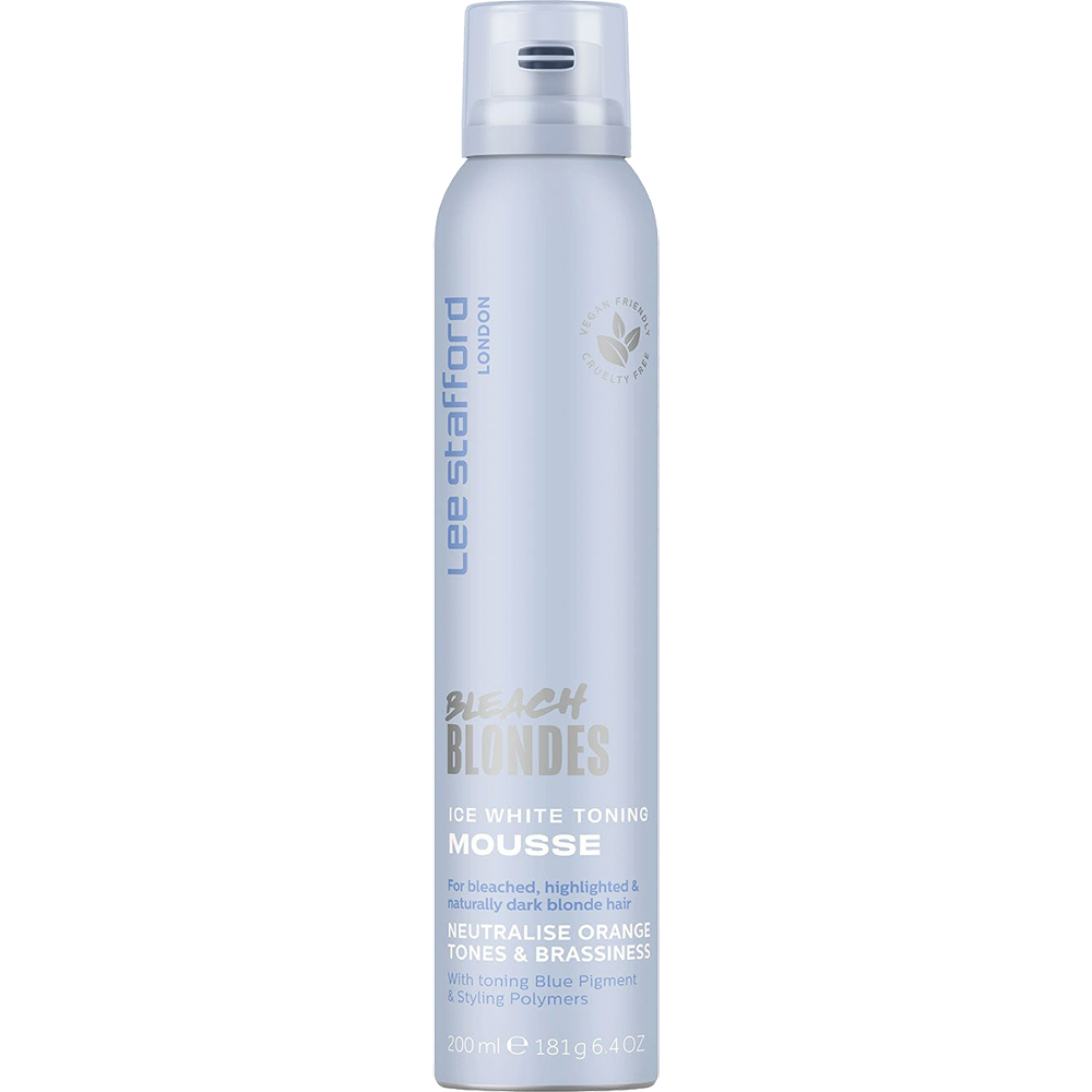 Bleach Blondes Ice White Toning Mousse Spuma de par nuantatoare 200 ml