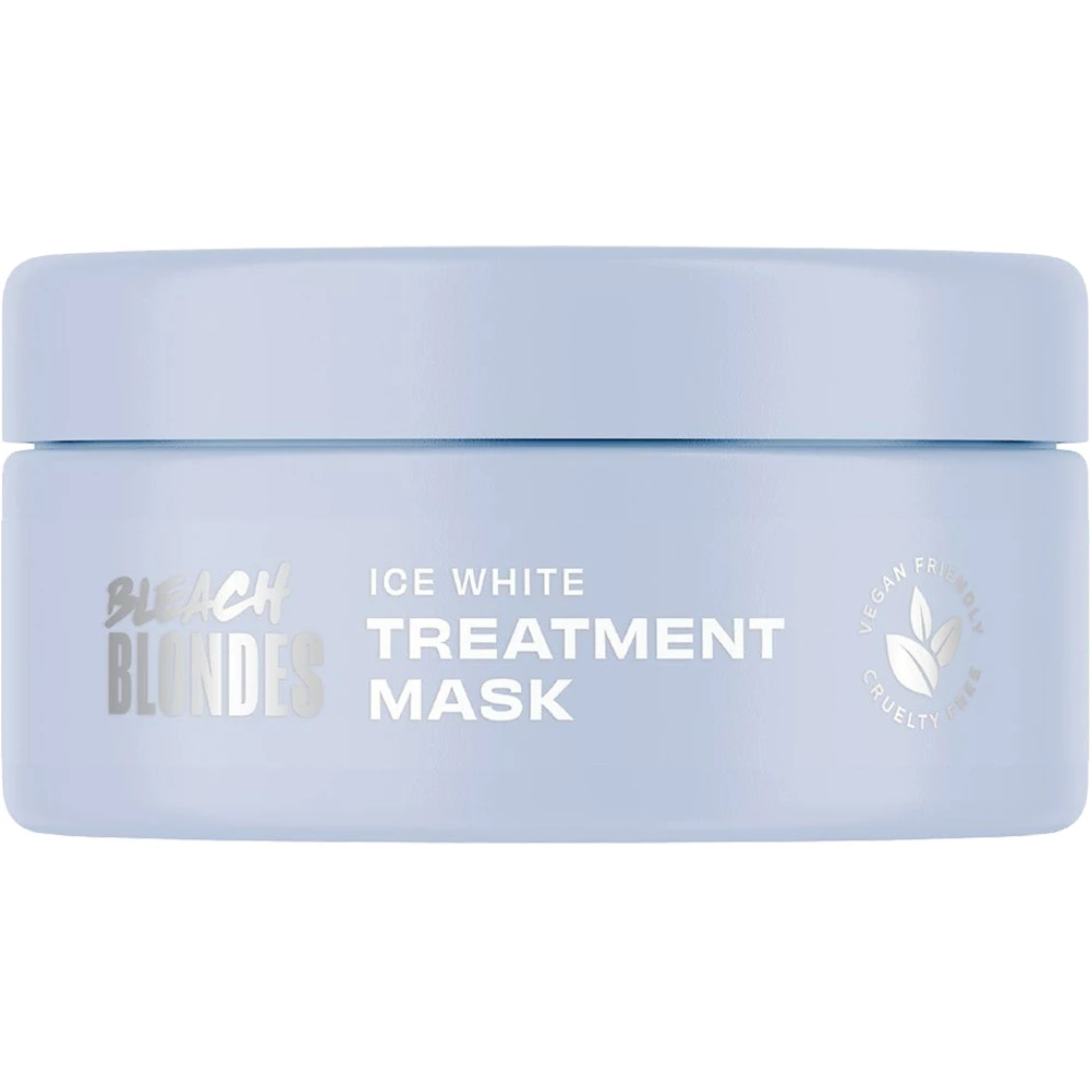 Bleach Blondes Ice White Toning Treatment Mask Masca de Par pentru par blond si decolorat 200 ml