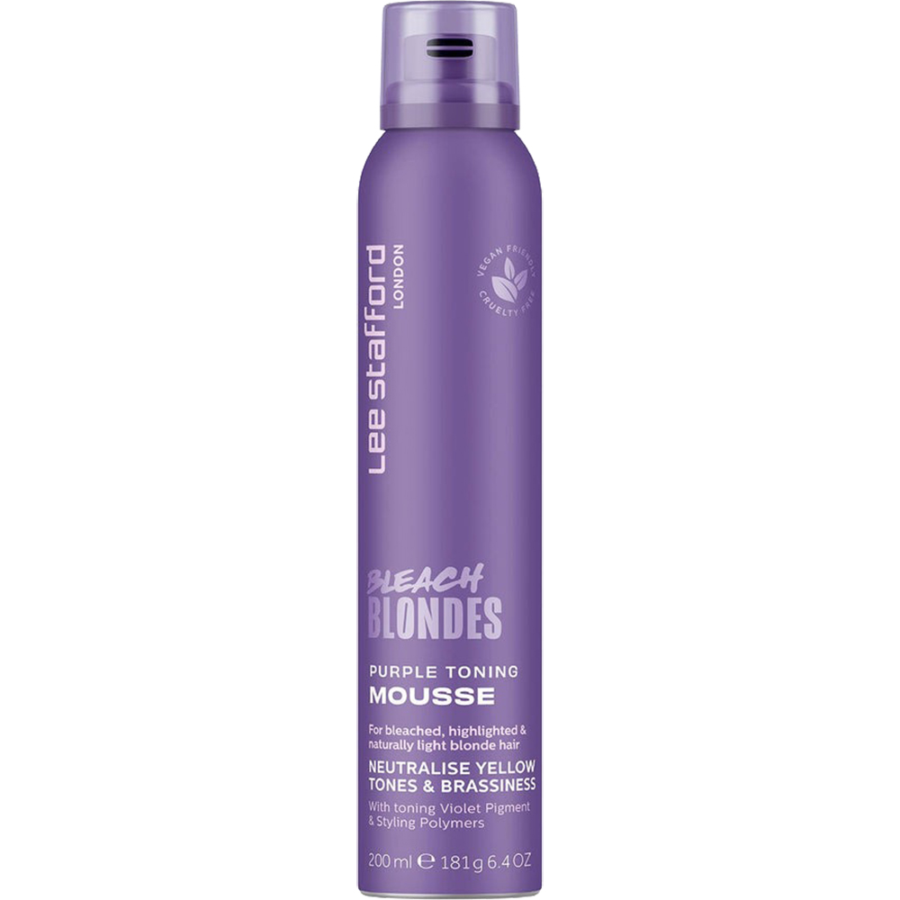 Bleach Blondes Purple Toning Mousse Spuma de par nuantatoare 200 ml