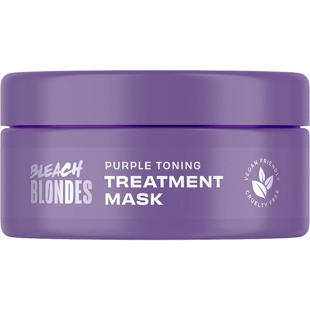 Bleach Blondes Purple Toning Treatment Mask Masca de Par nuantatoare 200 ml