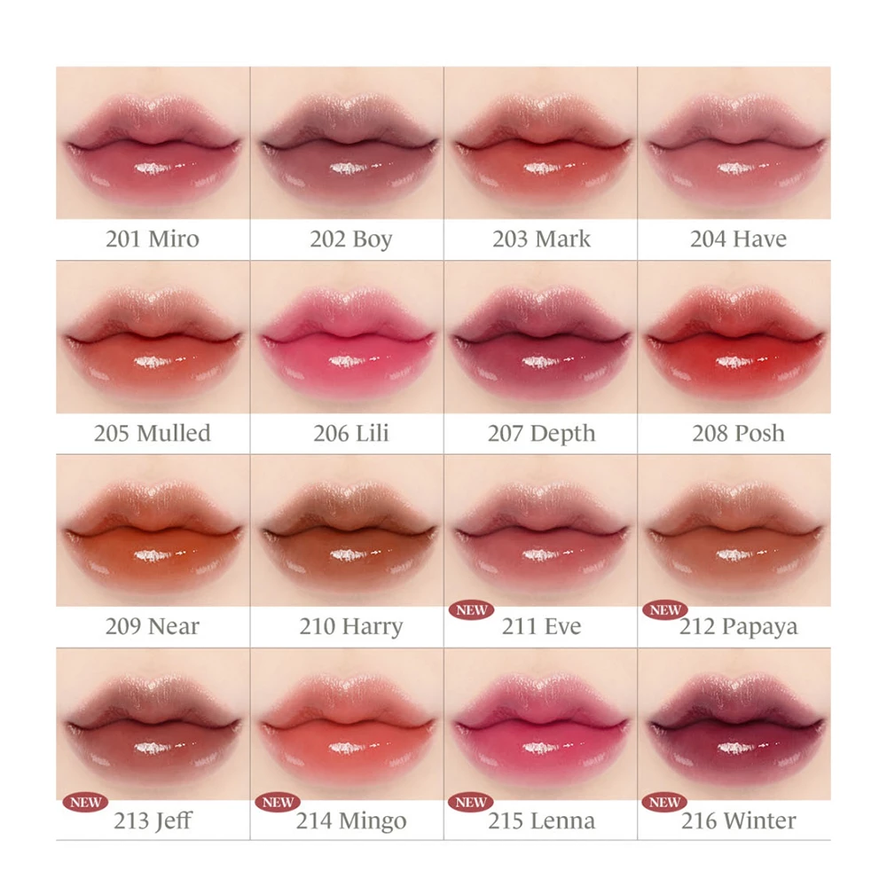 LAKA Bonding Glow Lipstick ruj 209 Near - stralucire si hidratare, 3.7 gr