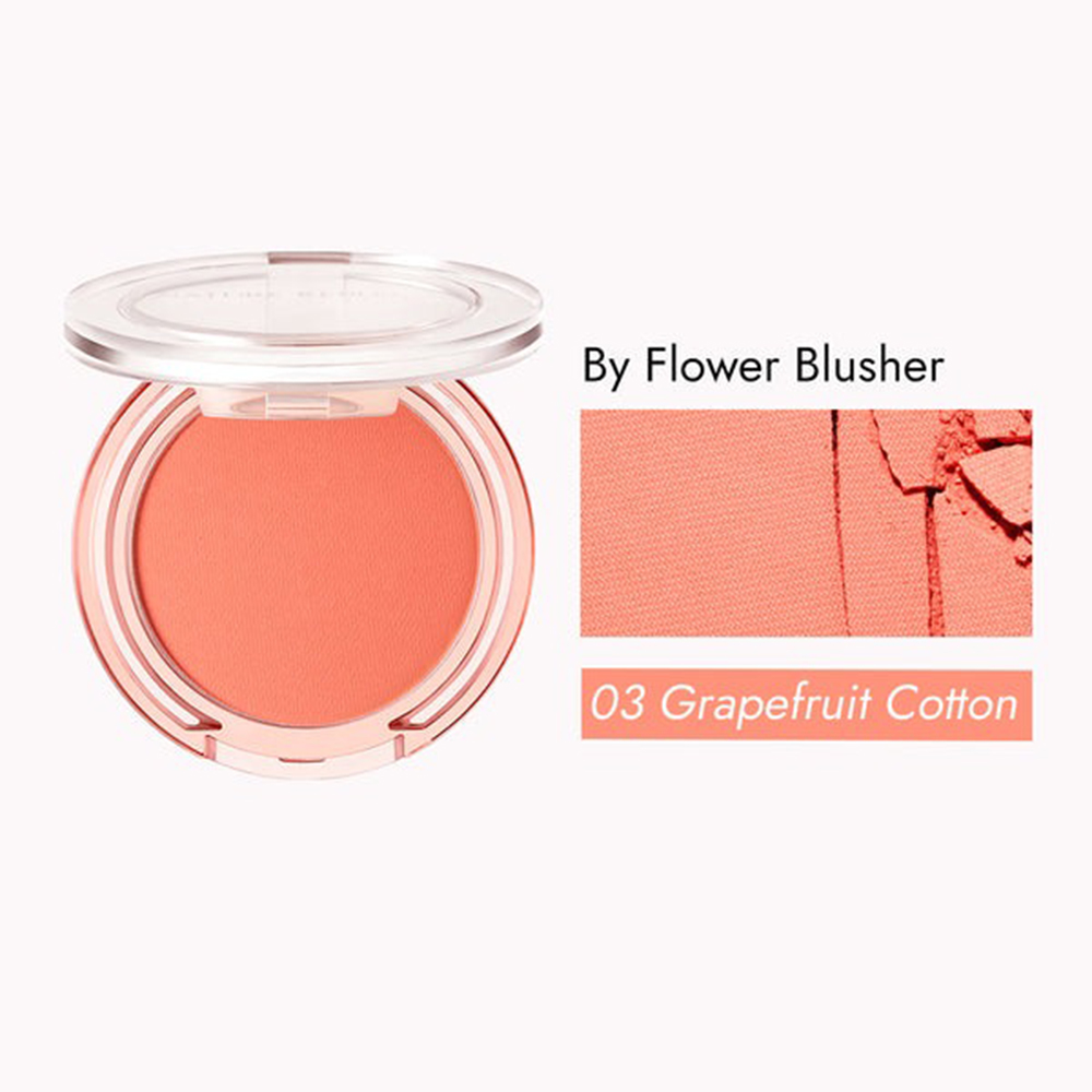 By Flower Blusher 03 Grapefruit Cotton Candy Fard de obraz 5g