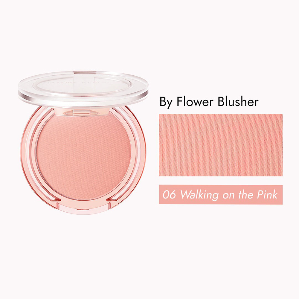 By Flower Blusher 06 Walking On The Pink Fard de obraz 5g