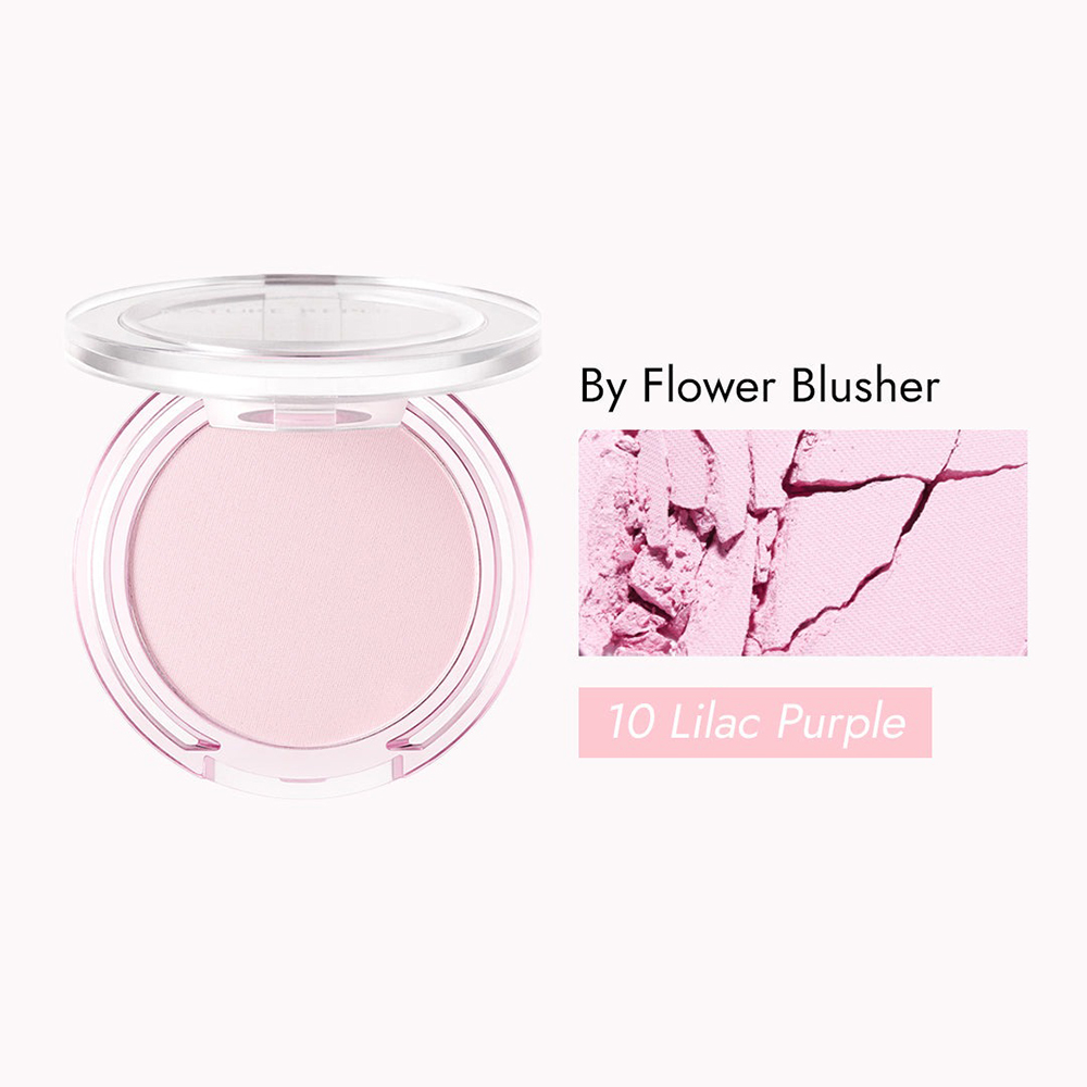 By Flower Blusher 10 Lilac Purple Fard de obraz 5g