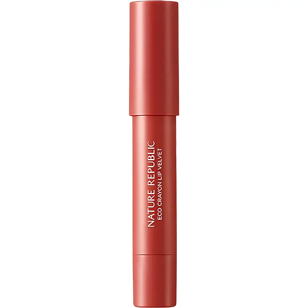 NATURE REPUBLIC By Flower Eco Creion Ruj 04 Chilli Red - Hidratare Intensa si Culoare Vibranta, 3g