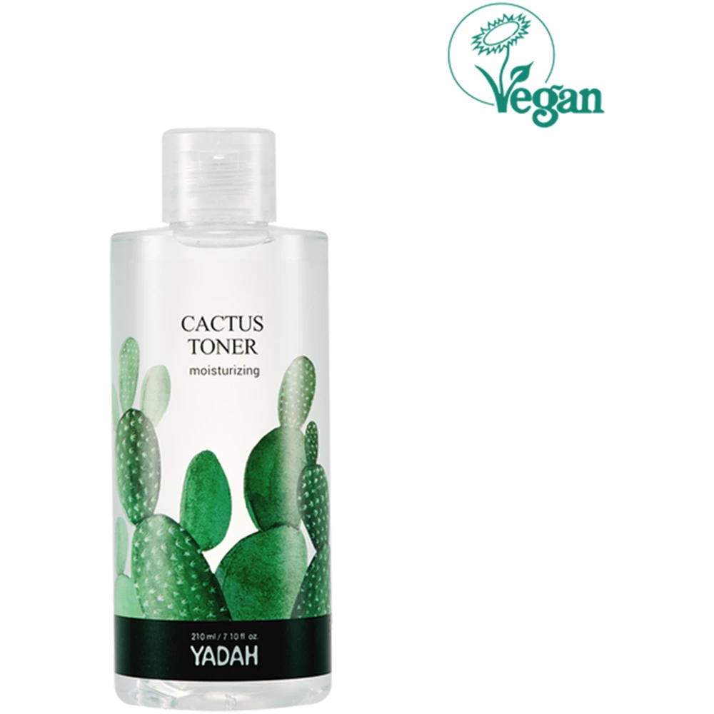 Yadah Cactus Toner 210 ml – Toner hidratant și calmant cu extract de cactus