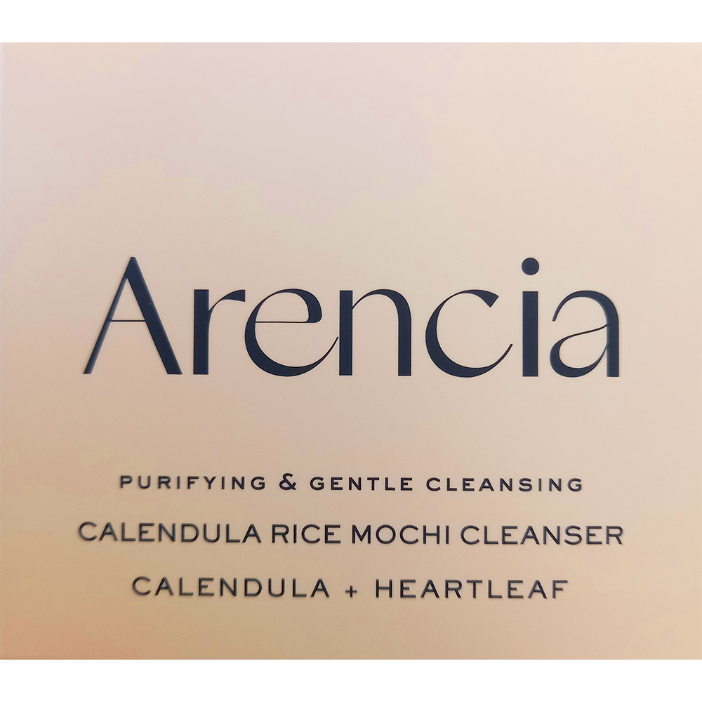 ARENCIA Calendula Rice Mochi Cleanser, 120 gr - balsam de curatare formulat cu extract de calendula si pudra de orez, care contribuie la curatarea zilnica a tenului sensibil, uscat sau cu textura neuniforma si la metinerea confortului dupa clatire