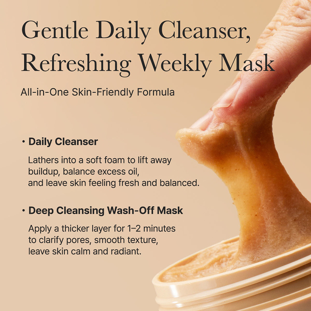 ARENCIA Calendula Rice Mochi Cleanser, 120 gr - balsam de curatare formulat cu extract de calendula si pudra de orez, care contribuie la curatarea zilnica a tenului sensibil, uscat sau cu textura neuniforma si la metinerea confortului dupa clatire