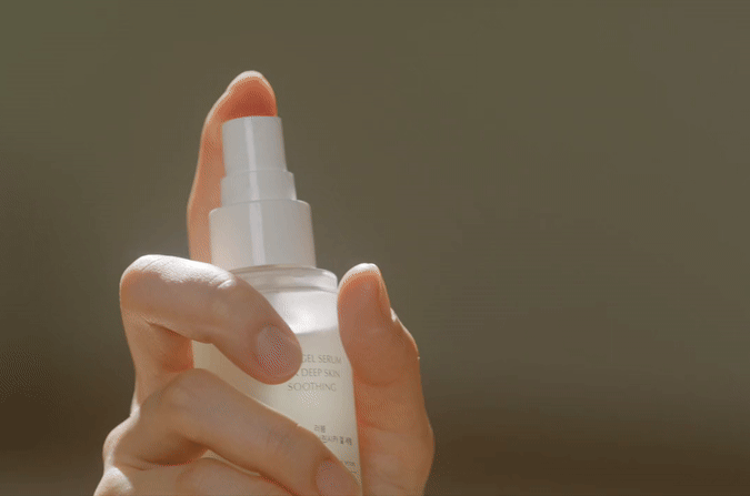 LUVUM Calming Repair Cica Gel Serum ser de fata - calmare si hidratare si revitalizare, 80 ml