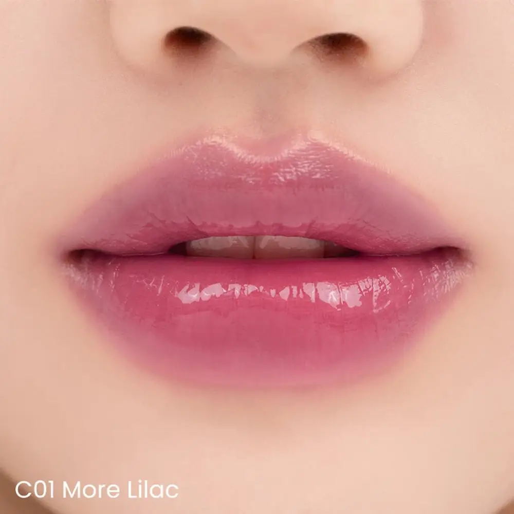 NUSE Care Liptual Coolower Collection Luciu de buze nuantator C01 More Lilac - hidratare intensa si stralucire naturala, 4.5 gr