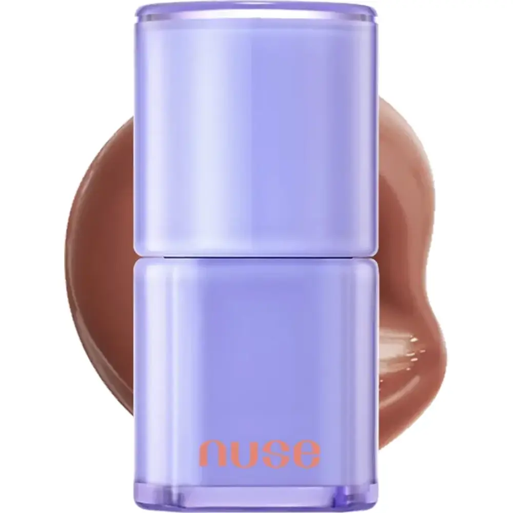 NUSE Care Liptual Luciu de buze hidratant 01 Molten Peanut - Hidratare intensa si efect regenerator, 4.5 gr