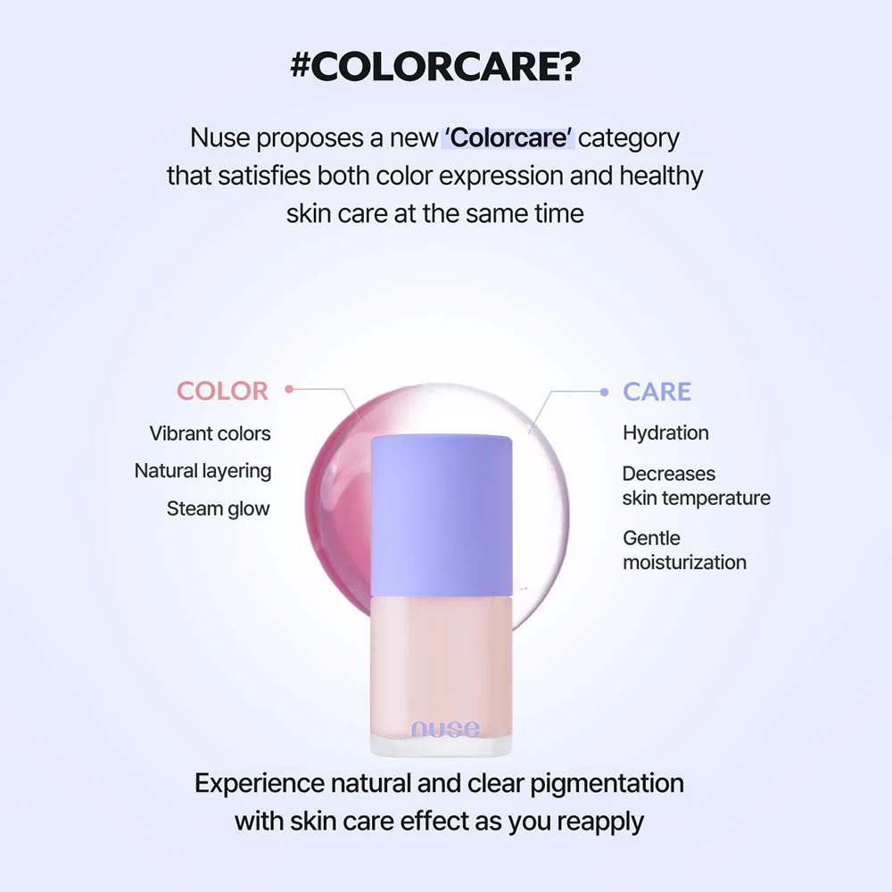 NUSE Care Tone-Up Baza pentru Machiaj Peach 01 - Uniformizare si Protectie UV pentru Ten Luminos, 30 ml