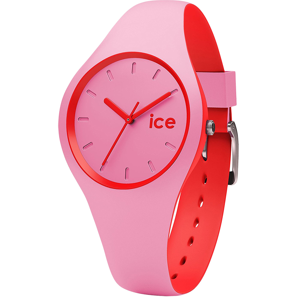 Ceas Unisex ICE Duo pink red, small
