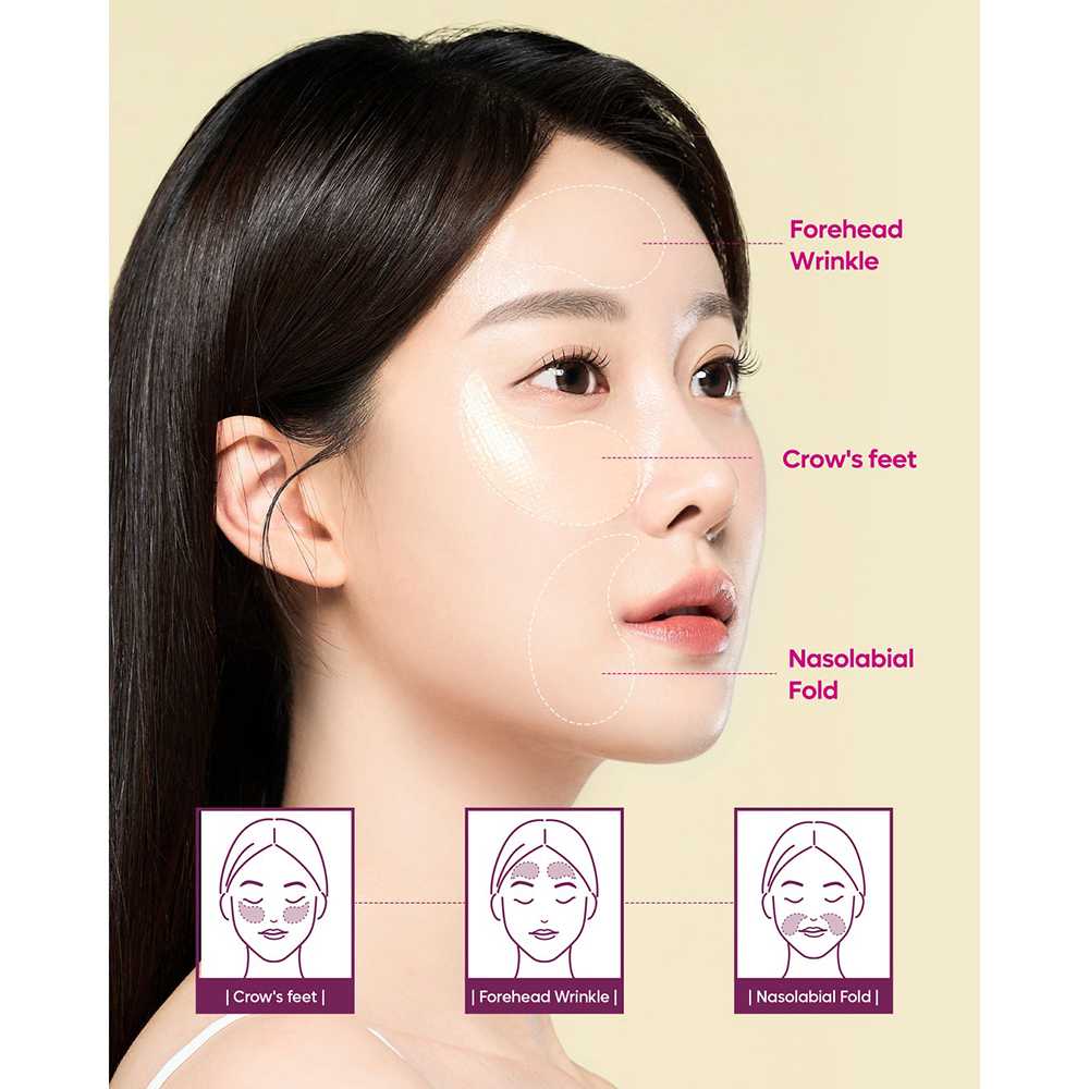 Cemenrete Calcium Volume Eye Patch Benzi pentru ochi anti-cearcane 60 buc