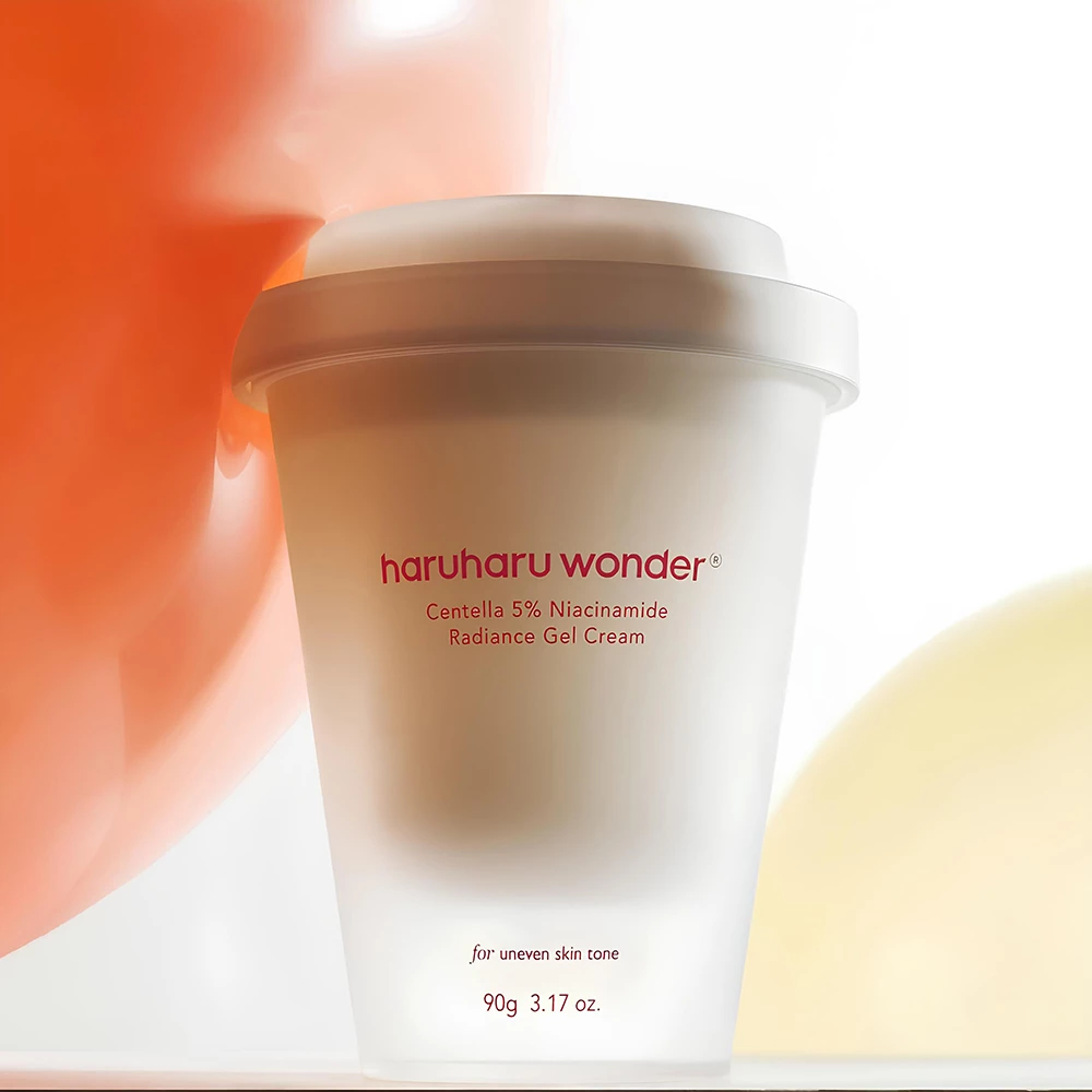 HARUHARU WONDER Centella 5% Niacinamide Radiance Gel Cream crema de fata - luminozitate si hidratare, 90 gr