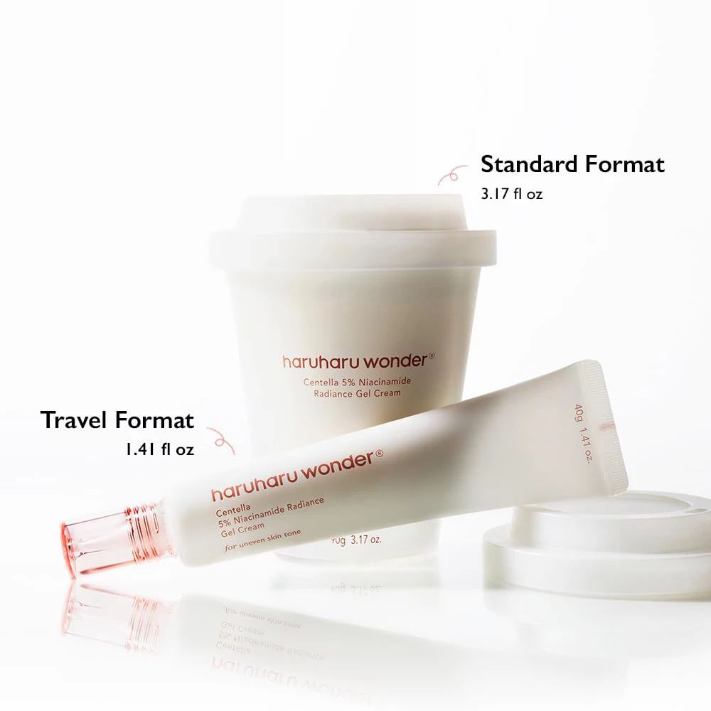 HARUHARU WONDER Centella 5% Niacinamide Radiance Gel Cream crema de fata - luminozitate si hidratare, 90 gr