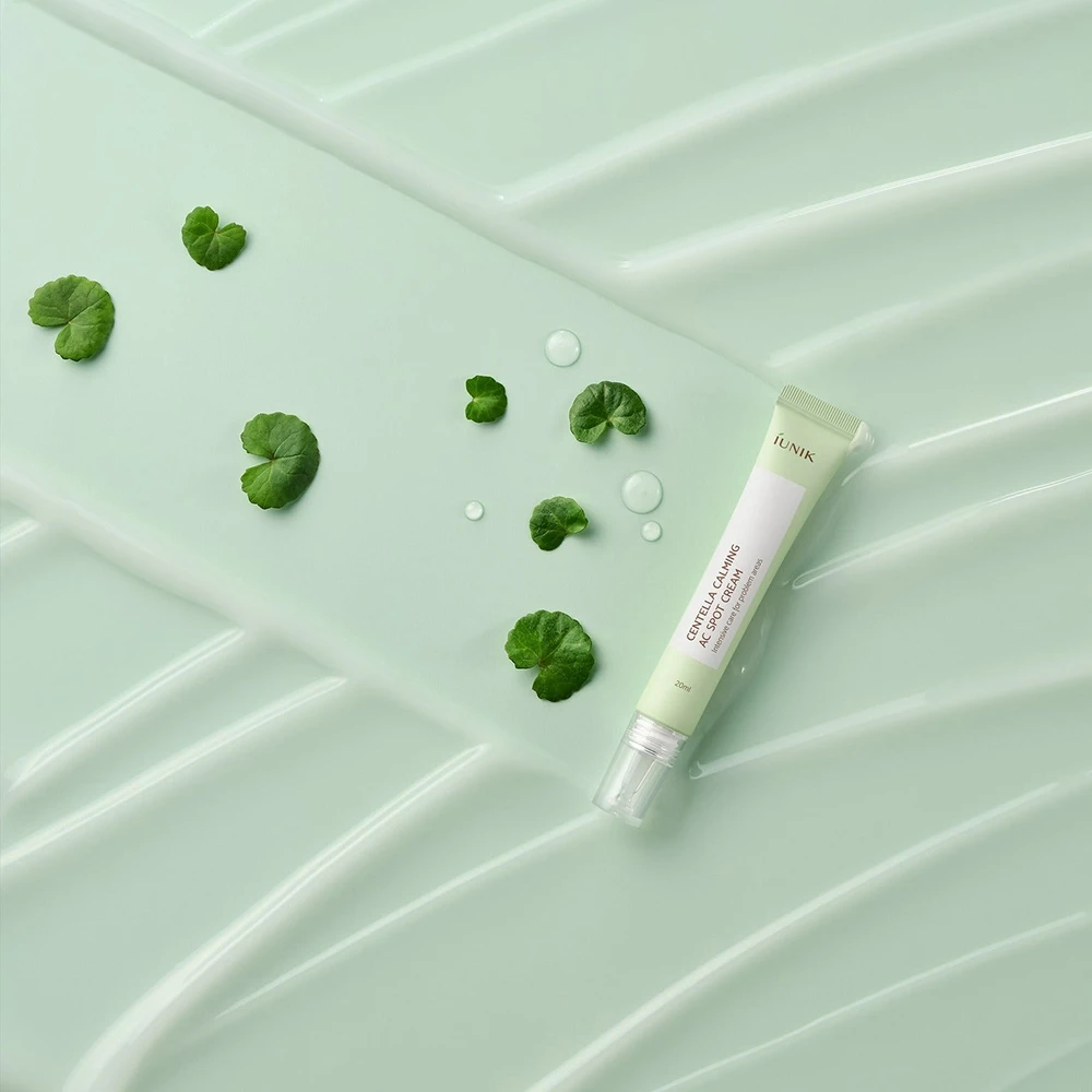 IUNIK Centella Calmin Crema-tratament pentru fata AC Intensive - Calmare si Tratare Acnee, 20 ml