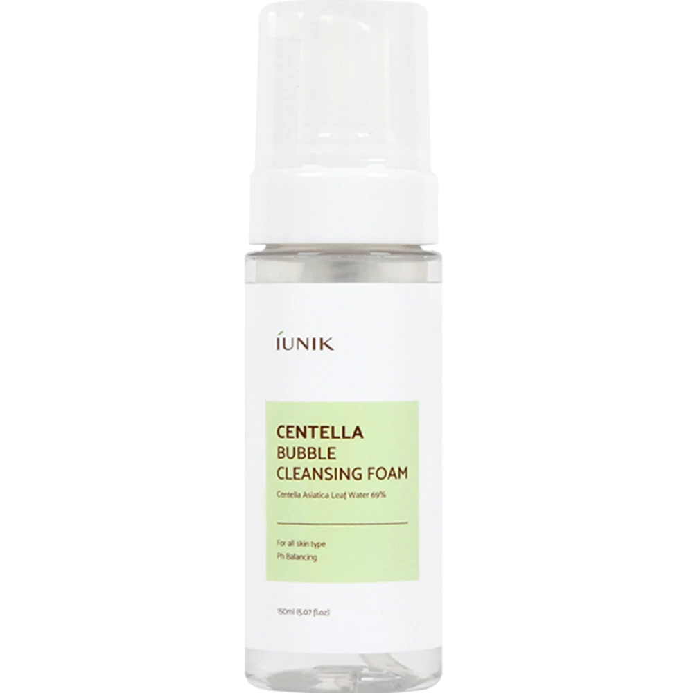 IUNIK Centella Spuma de Curatare Calmare si Hidratare - Curatare Delicata, Echilibrare pH si Hidratare, 150 ml