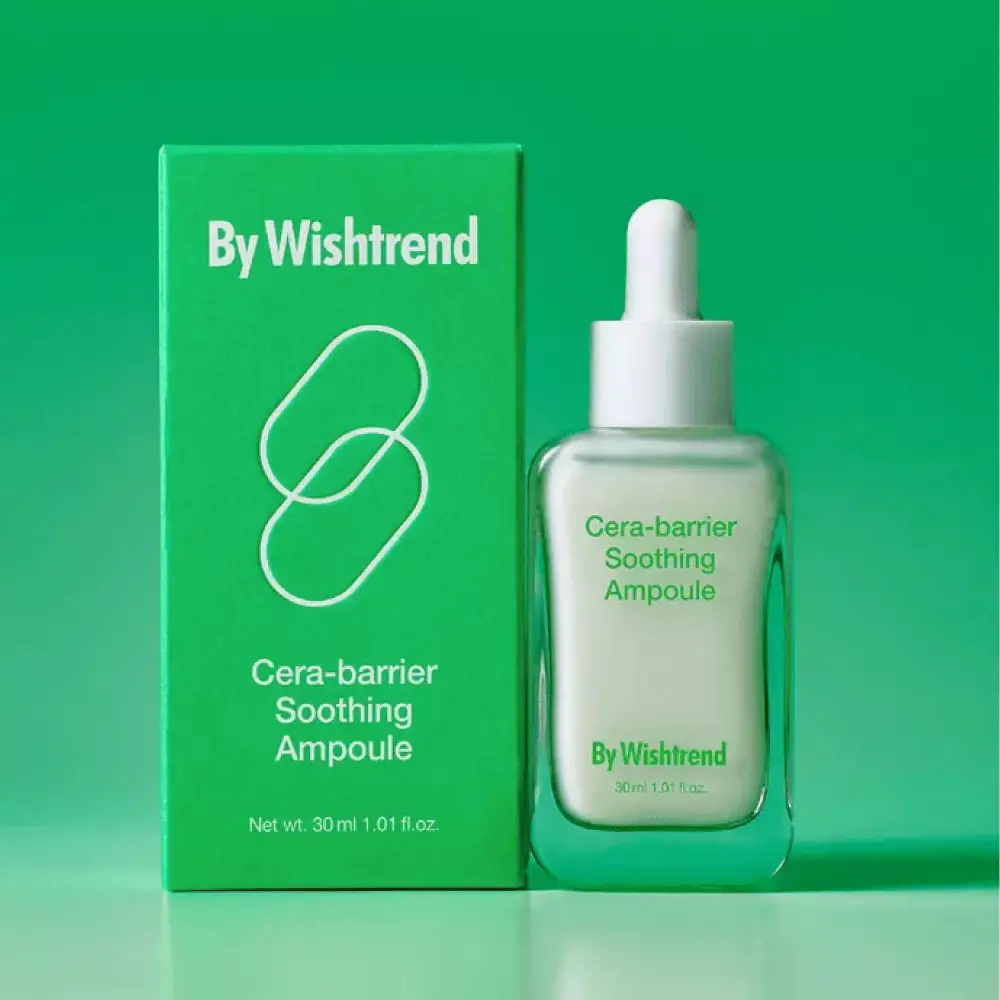 By Wishtrend Cera-barrier Fiola Calmanta pentru Ten Sensibil - Reparare Bariera, Hidratare si Calmare, 30 ml