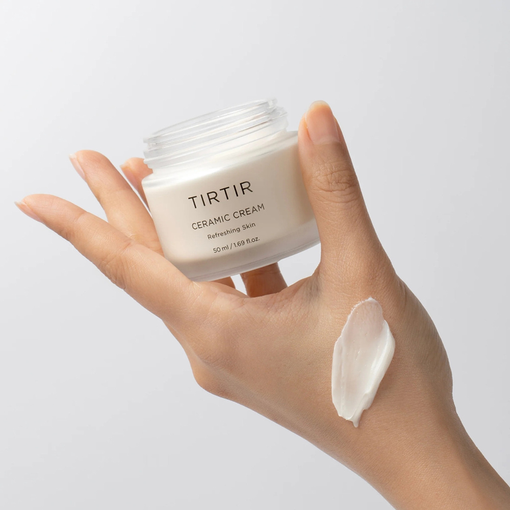 TIRTIR Ceramic Cream – Cremă de Față Intens Hidratantă, 50 ml | K-beauty