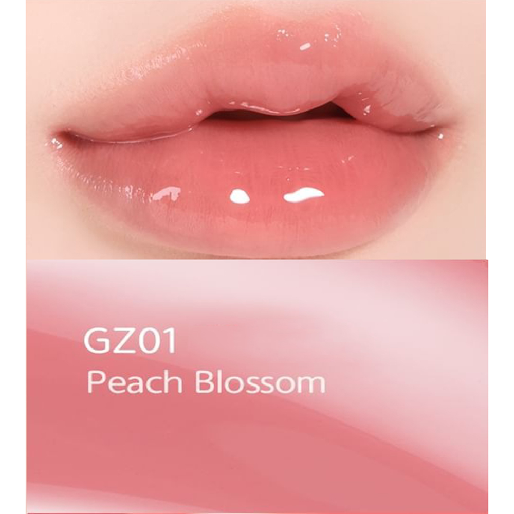 Black Rouge Chewy Lip Glaze – Luciu de Buze GZ01 Peach Blossom | Strălucire și Hidratare