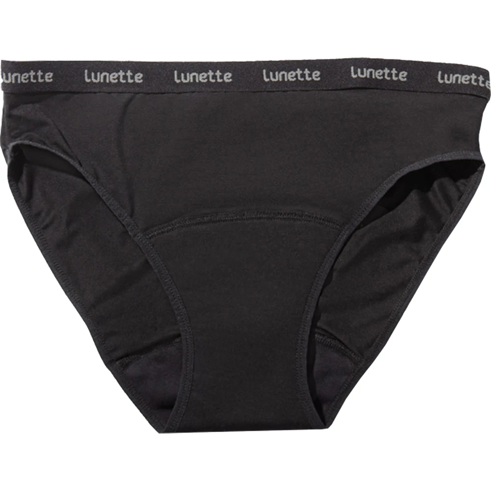 Lunette Chilot Menstrual Ultra-Confortabil XXS – Absorbant, Eco-Friendly & Vegan (Negru)