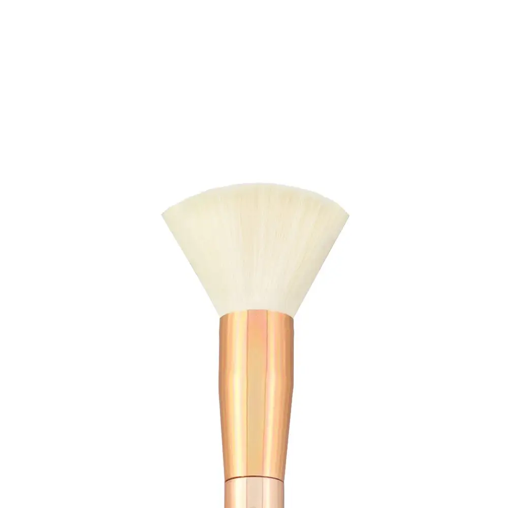 ROYAL AND LANGNICKEL Chique Rose Gold Pensula pentru fond de ten si pudra Nuanta Universala - Aplicare Uniforma si Finish Impecabil, Vegana, 50 g