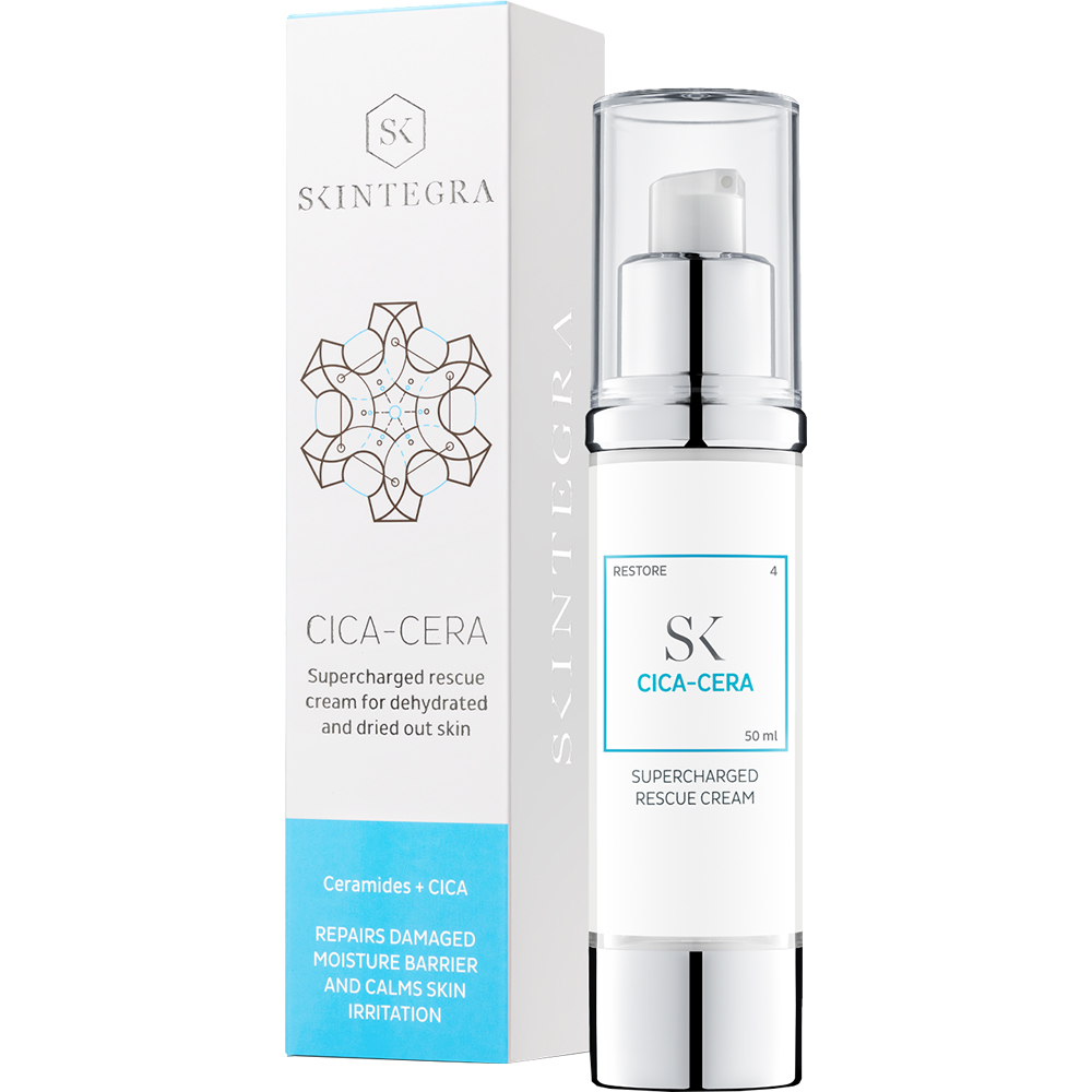 SKINTEGRA Cica-Cera - crema de fata formulata cu ceramide NP si Centella asiatica, care contribuie la hidratarea pielii si la mentinerea confortului cutanat - 50 ml