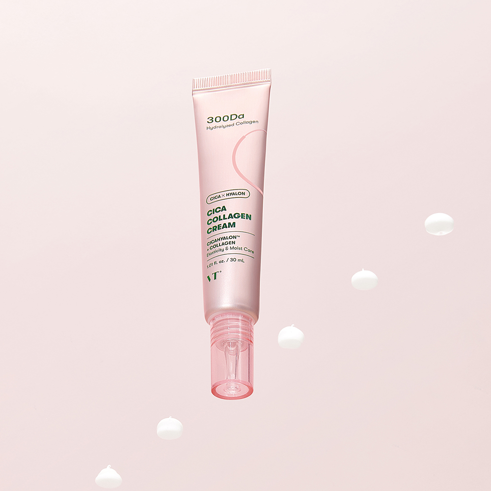 VT COSMETICS Cica Collagen Cream 300Da crema - elasticitate si hidratare, 30 ml