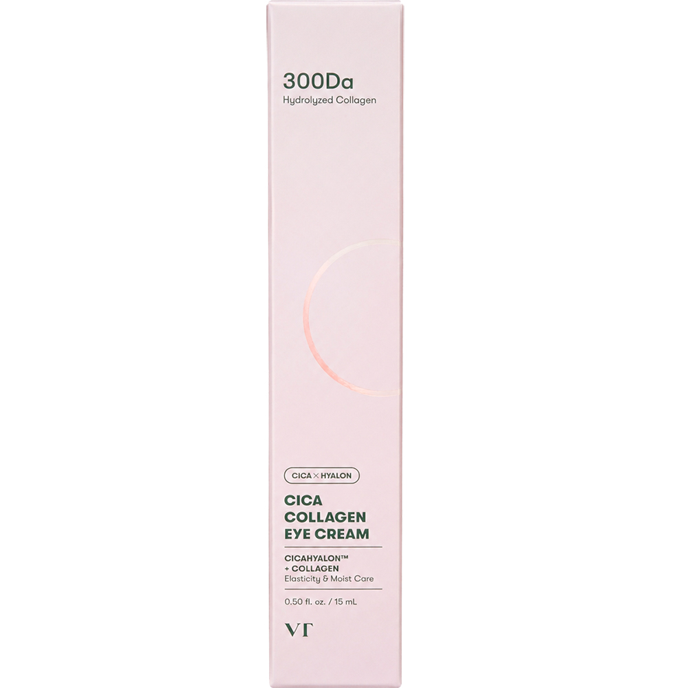 VT COSMETICS Cica Collagen Eye Cream 300Da Crema contur ochi - hidratare si luminozitate, 15 ml
