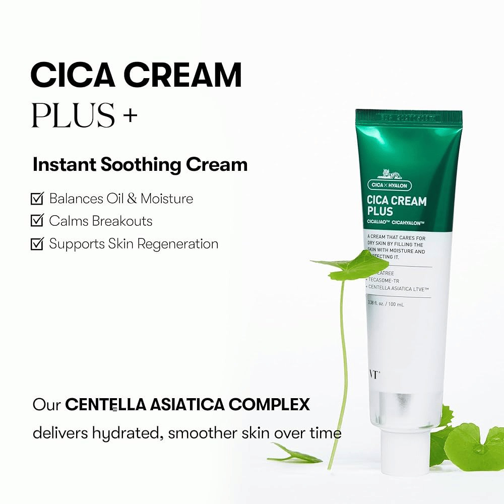 VT COSMETICS Cica Cream Plus Crema de fata - hidratare si confort, 100 ml