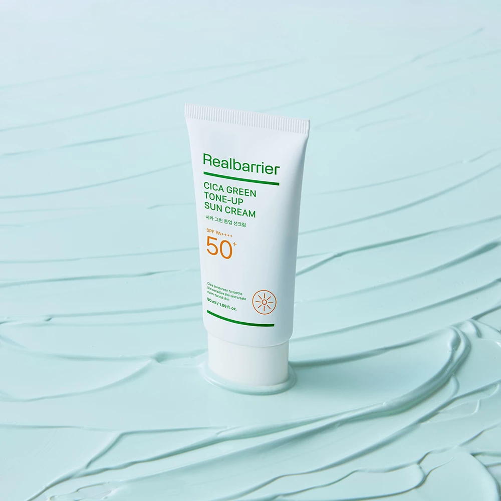 Cica Green Tone Up Sun Cream Crema de fata SPF 50+ PA++++ 50 ml