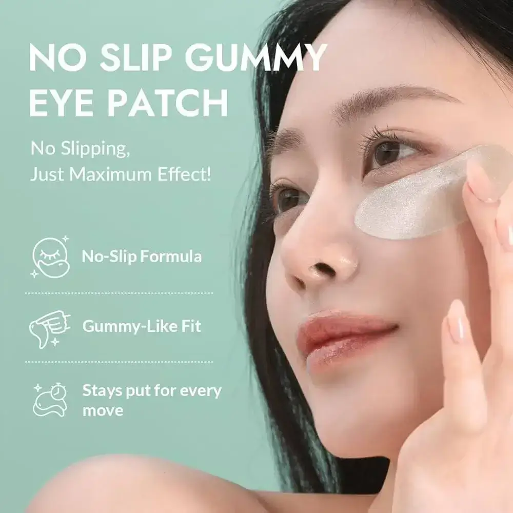 Cicaluronic Vegan De-Puffing Eye Gel Patches Benzi pentru ochi 21 buc