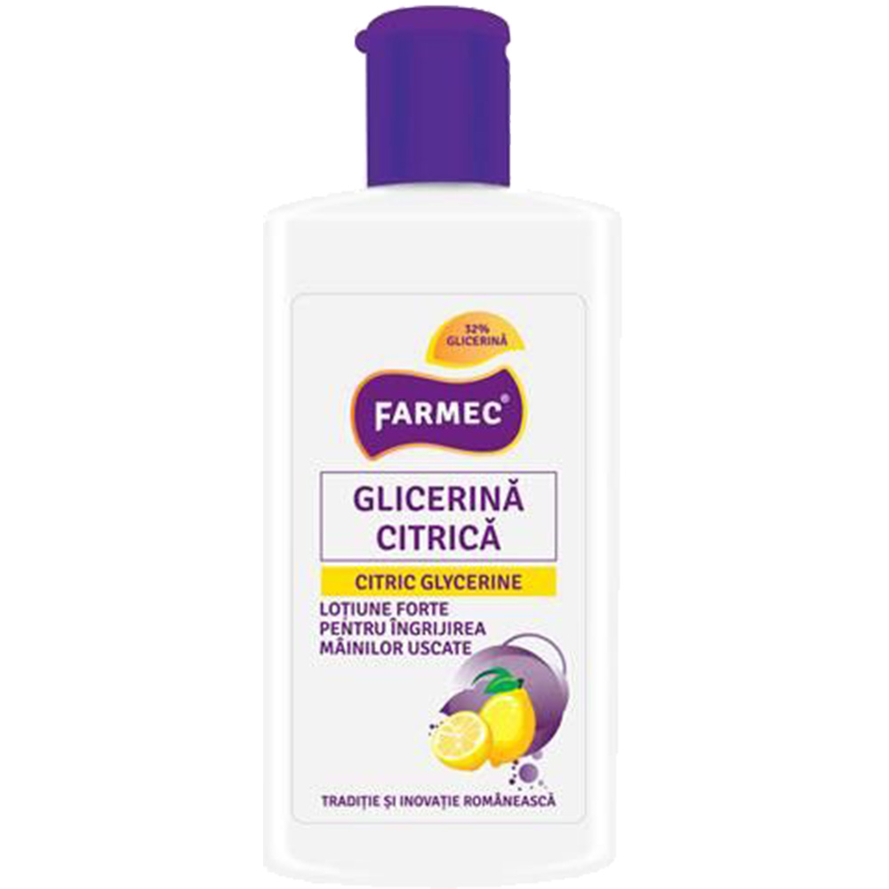 Lotiune de corp forte Glicerina Citrica Unisex 150 ml