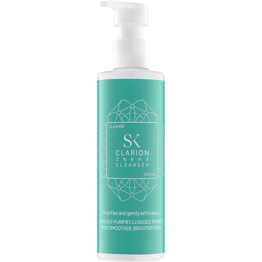SKINTEGRA Clarion Gel de Curatare Micro-exfoliant 2% BHA - Exfoliere Delicata si Purificare Pori, 200 ml