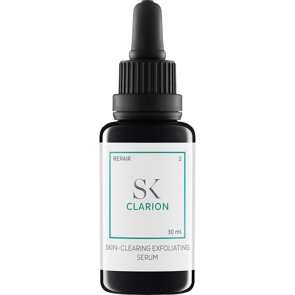 SKINTEGRA Clarion, 30 ml - Ser de fata formulat cu acid glicolic si acid salicilic, care contribuie la curatarea profunda a porilor si la imbunatatirea texturii si a hiperpigmentarii pe pielea problematica